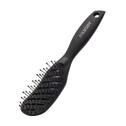 FIXBODY Curved Vent hair Brush for Blow Drying, Styling