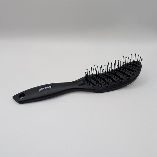 Stylwell Curved Vent hair Brush for Blow Drying, Styling